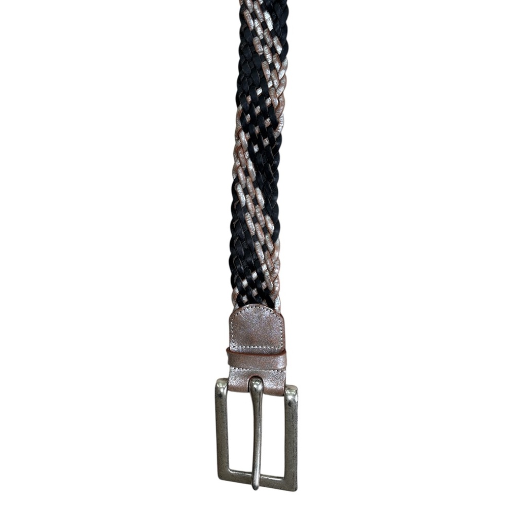 Linea Pelle Braided Leather Belt